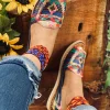 Serenity Open Toe Modern Huarache Sandal Mexican Style