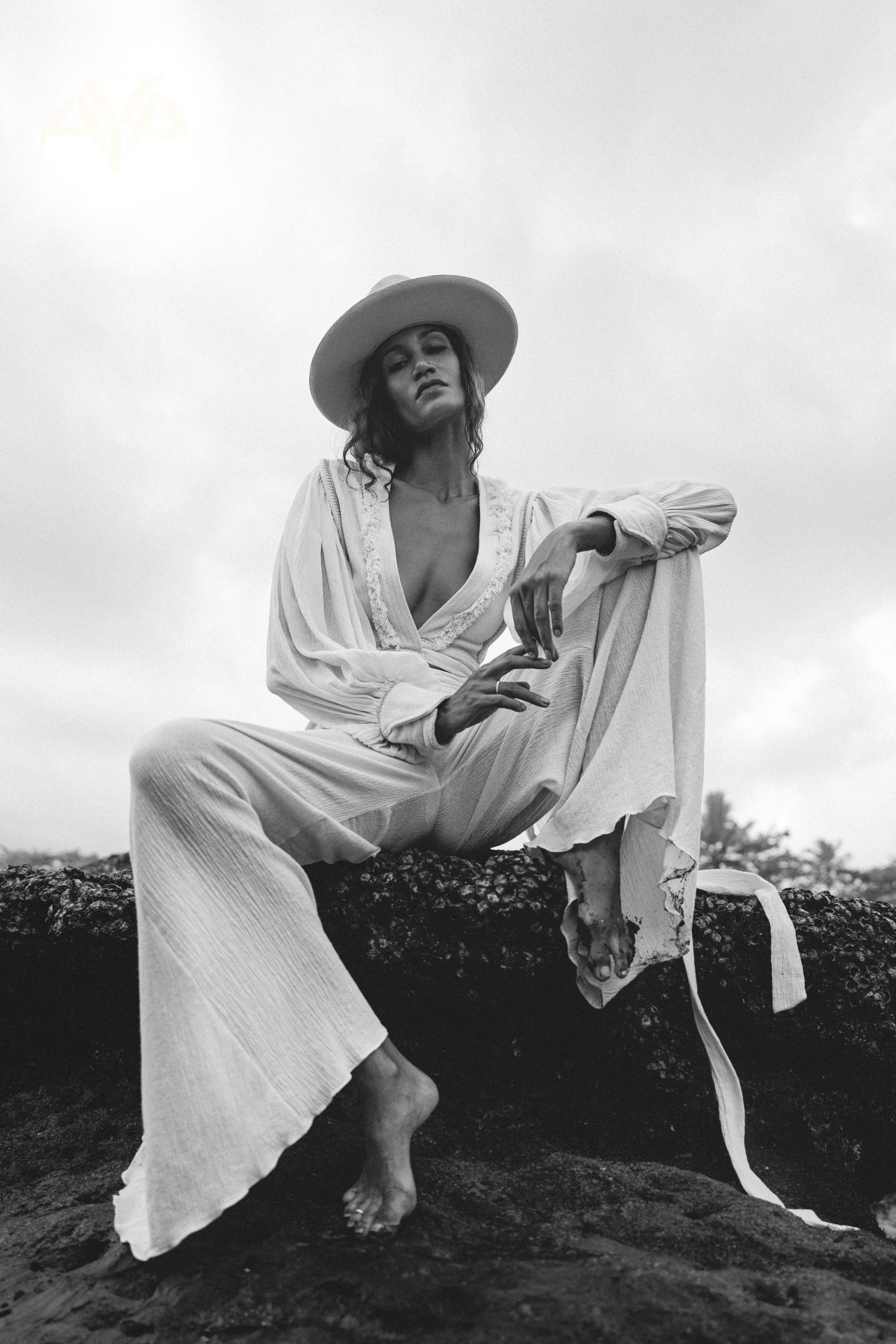 Off White Linen Pants Organic Boho For Women