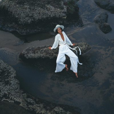 Off White Linen Pants Organic Boho For Women